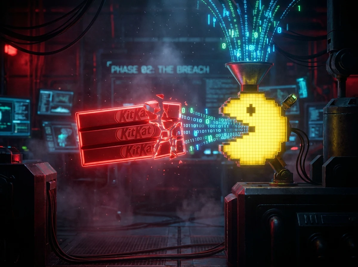 Phase 02, The Breach: a cinematic scene of the KitKat operation breaking through
